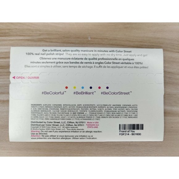 Color Street Frond Of You NEW FDF214 - Picture 4 of 6